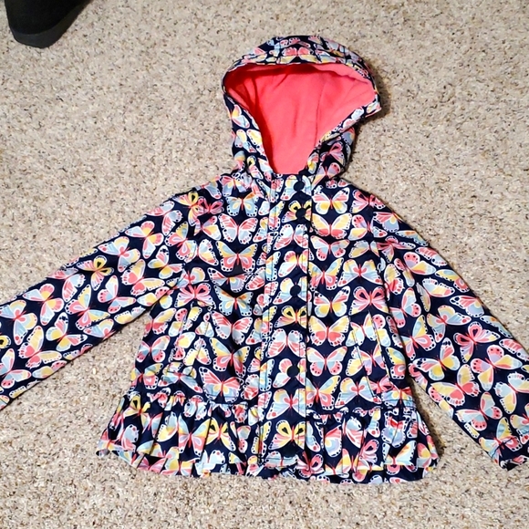 Carter's Other - Beautiful Raincoat frilly butterflies